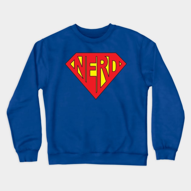 Super Nerd Crewneck Sweatshirt by punkxgamer